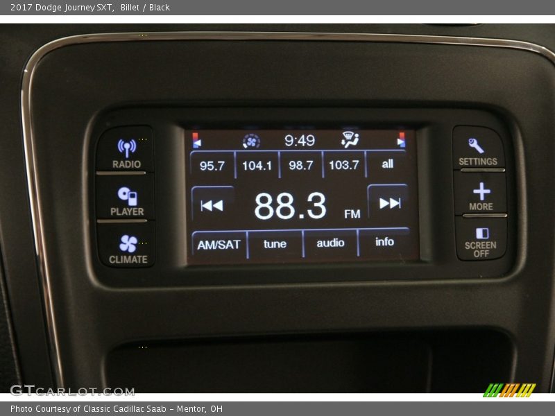 Billet / Black 2017 Dodge Journey SXT