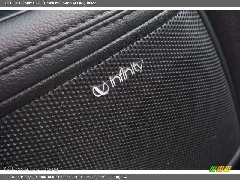 Titanium Silver Metallic / Black 2013 Kia Optima SX