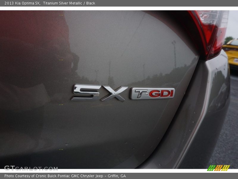 Titanium Silver Metallic / Black 2013 Kia Optima SX