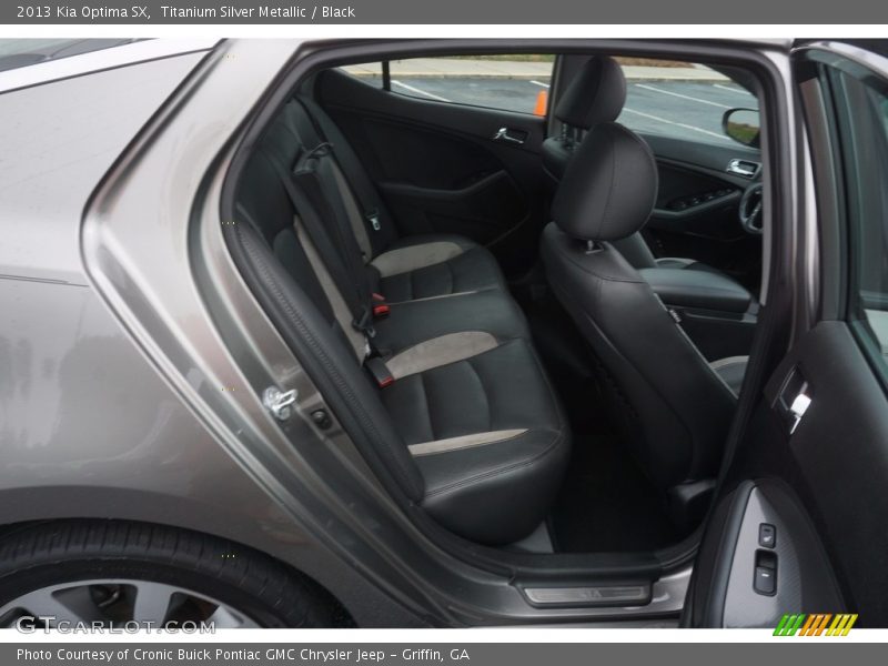 Titanium Silver Metallic / Black 2013 Kia Optima SX