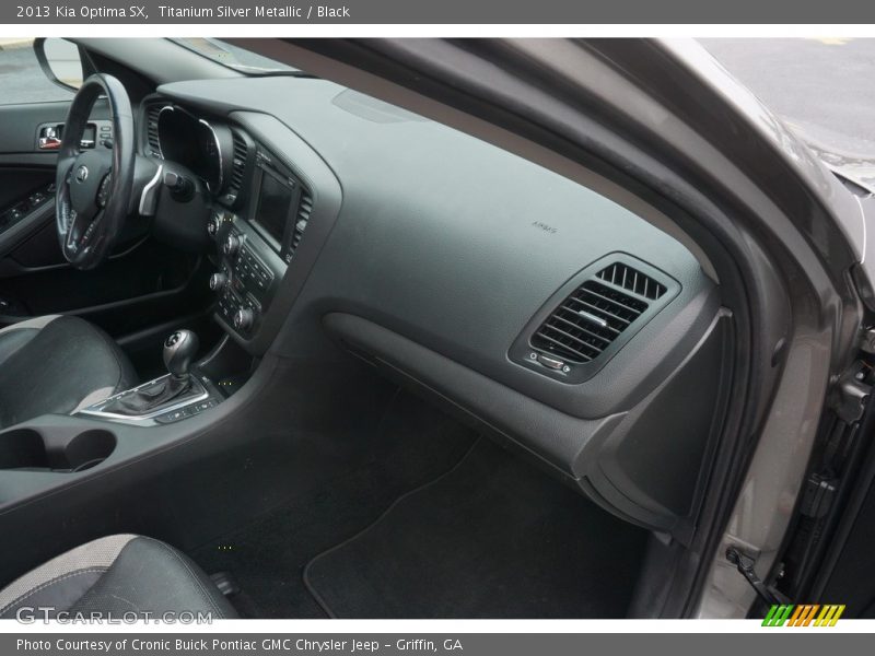 Titanium Silver Metallic / Black 2013 Kia Optima SX