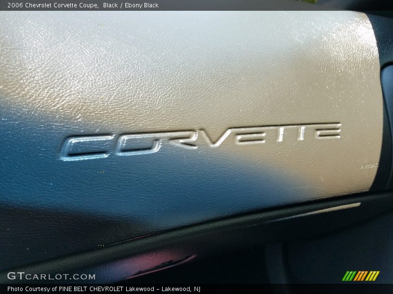 Black / Ebony Black 2006 Chevrolet Corvette Coupe