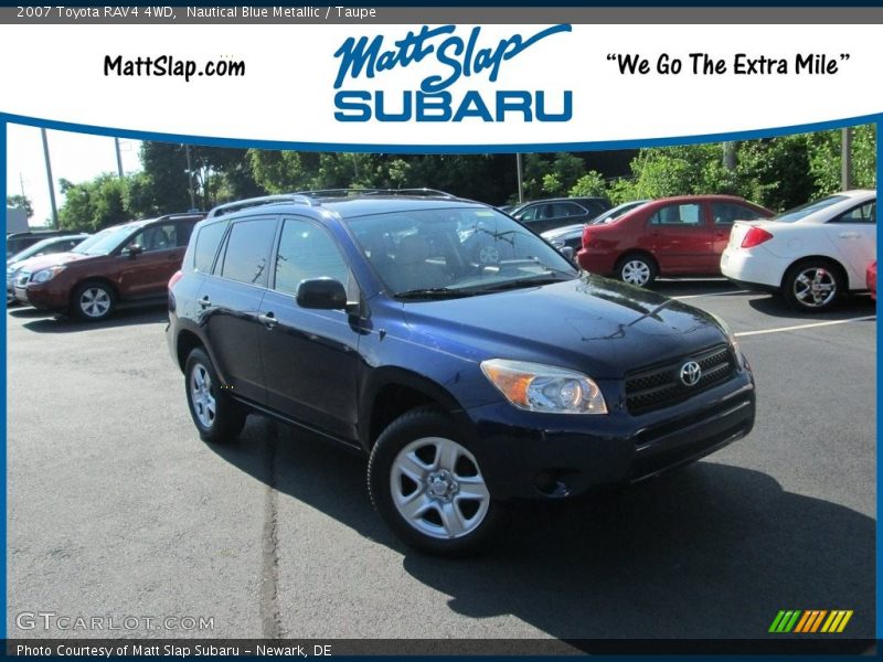 Nautical Blue Metallic / Taupe 2007 Toyota RAV4 4WD