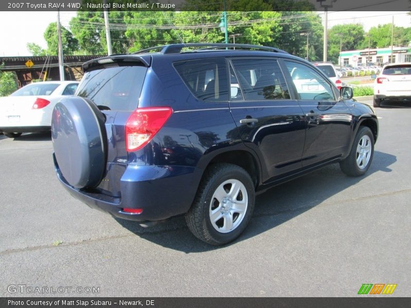 Nautical Blue Metallic / Taupe 2007 Toyota RAV4 4WD