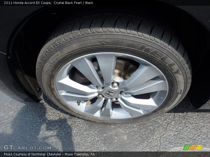 Crystal Black Pearl / Black 2011 Honda Accord EX Coupe