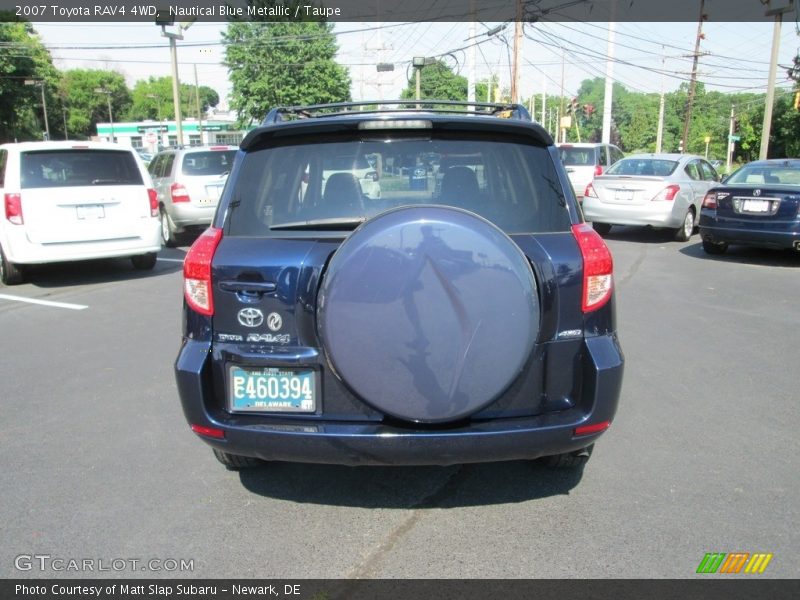 Nautical Blue Metallic / Taupe 2007 Toyota RAV4 4WD