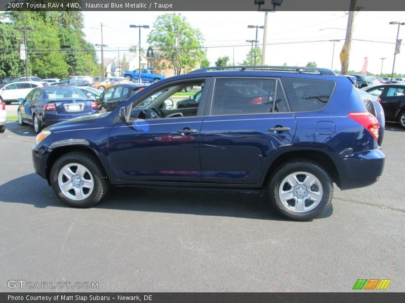 Nautical Blue Metallic / Taupe 2007 Toyota RAV4 4WD