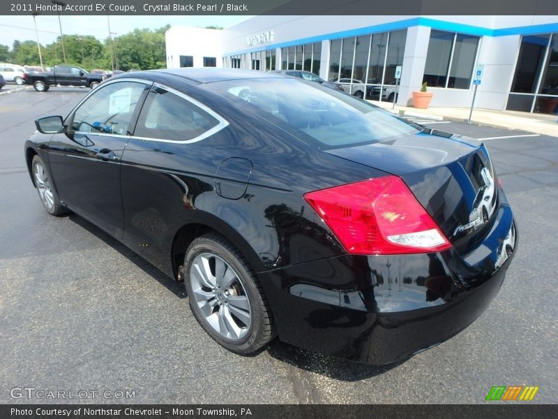 Crystal Black Pearl / Black 2011 Honda Accord EX Coupe