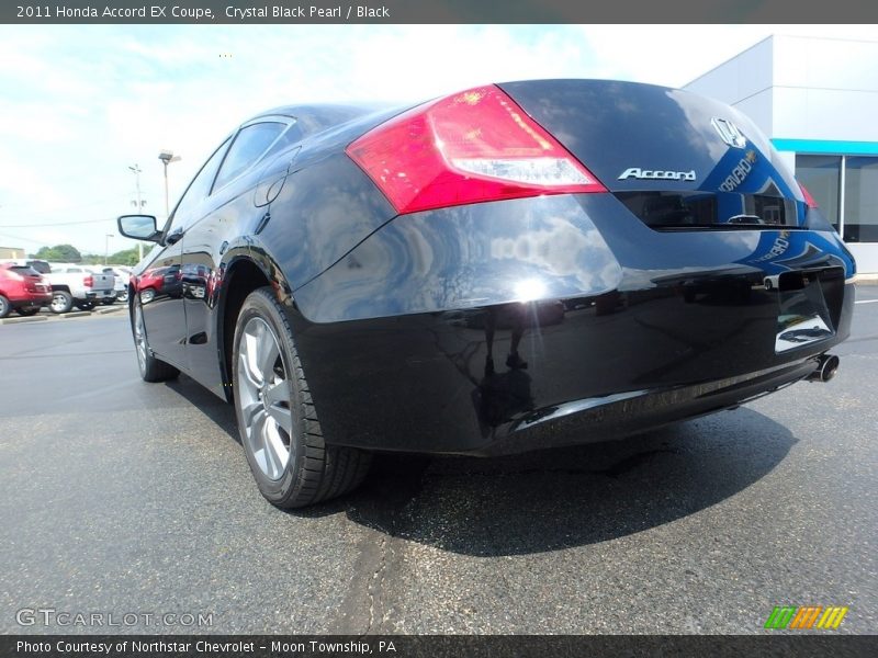 Crystal Black Pearl / Black 2011 Honda Accord EX Coupe