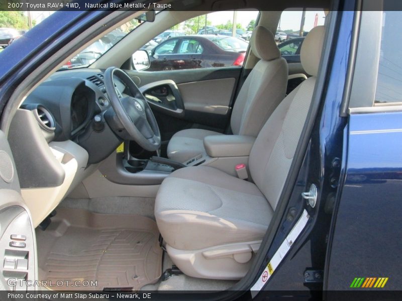 Nautical Blue Metallic / Taupe 2007 Toyota RAV4 4WD