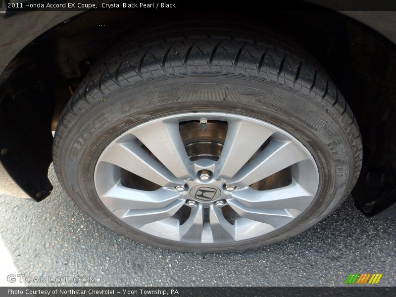 Crystal Black Pearl / Black 2011 Honda Accord EX Coupe