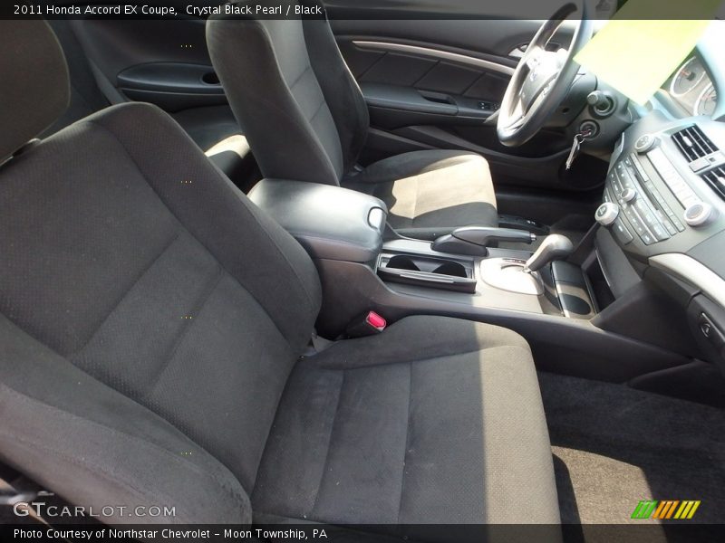 Crystal Black Pearl / Black 2011 Honda Accord EX Coupe
