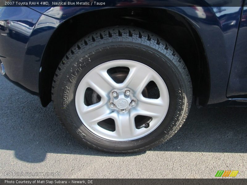 Nautical Blue Metallic / Taupe 2007 Toyota RAV4 4WD