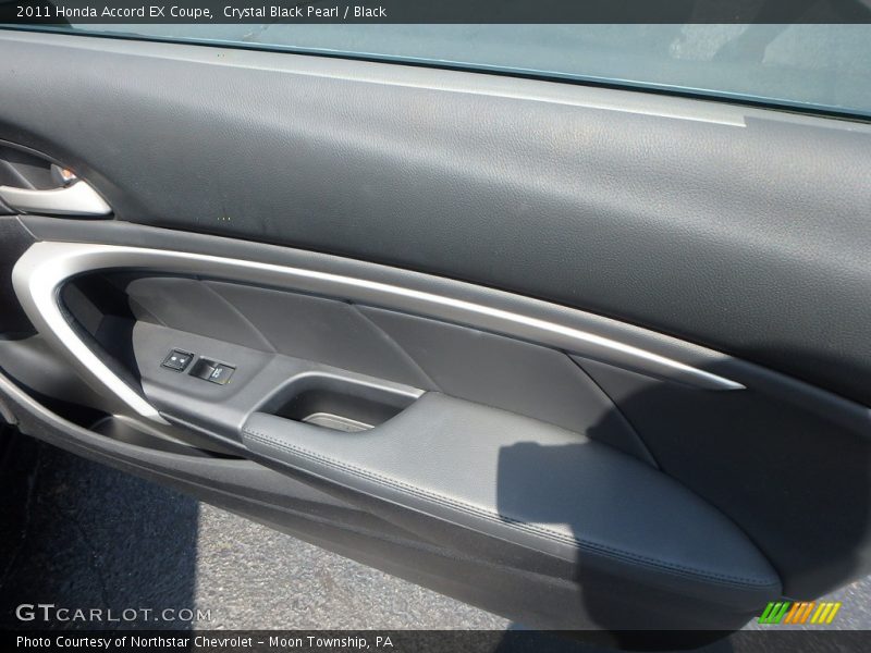 Crystal Black Pearl / Black 2011 Honda Accord EX Coupe