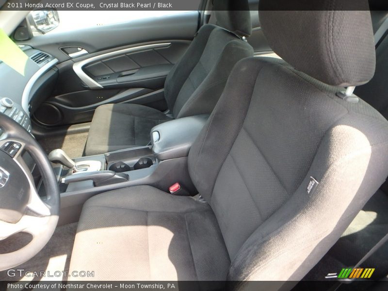 Crystal Black Pearl / Black 2011 Honda Accord EX Coupe