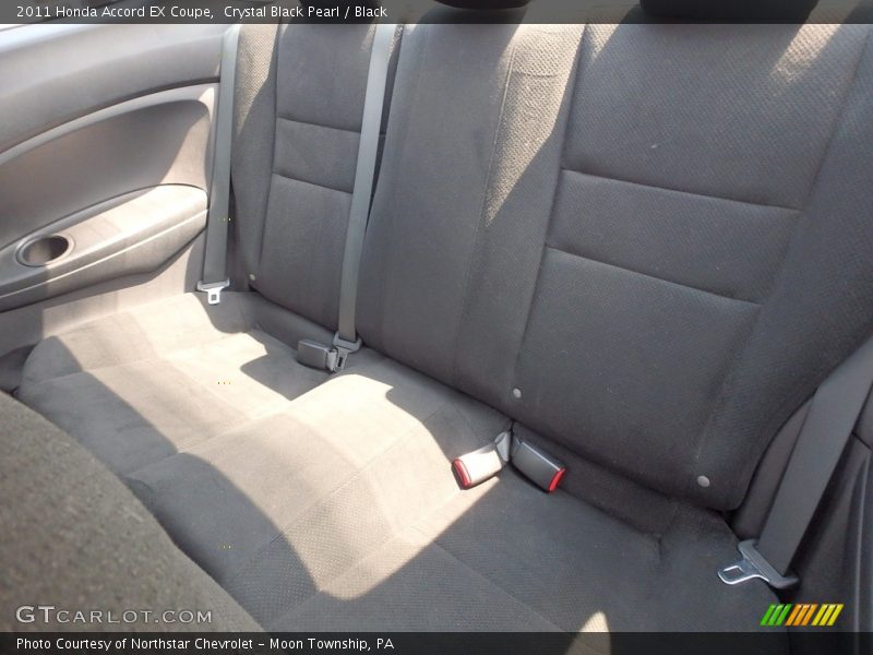 Crystal Black Pearl / Black 2011 Honda Accord EX Coupe
