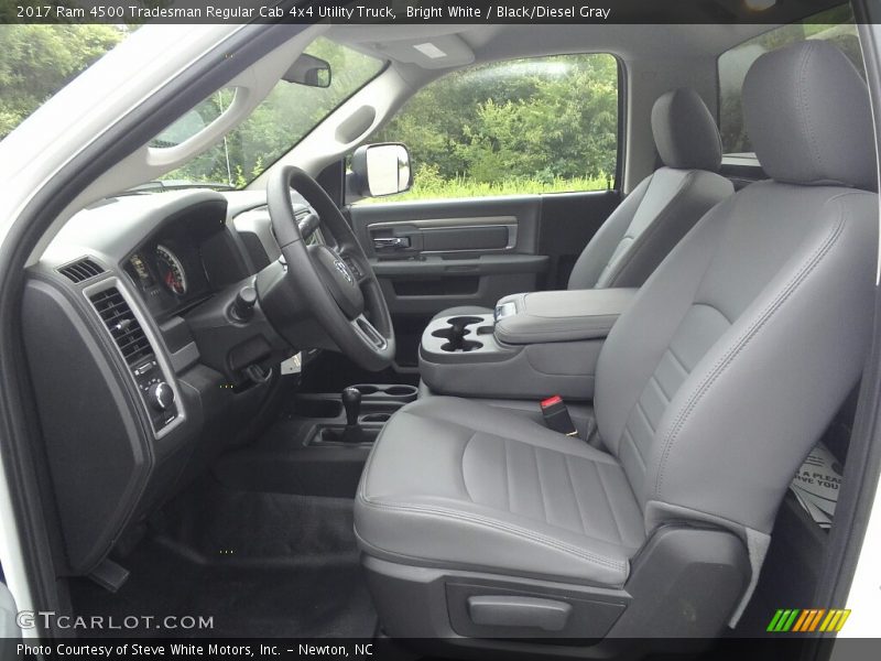 Bright White / Black/Diesel Gray 2017 Ram 4500 Tradesman Regular Cab 4x4 Utility Truck