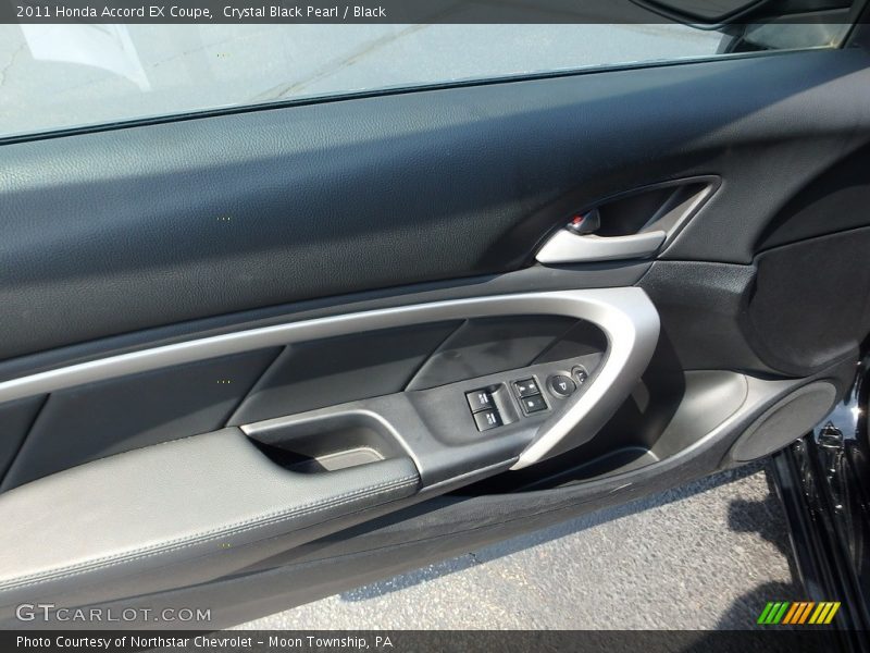 Crystal Black Pearl / Black 2011 Honda Accord EX Coupe