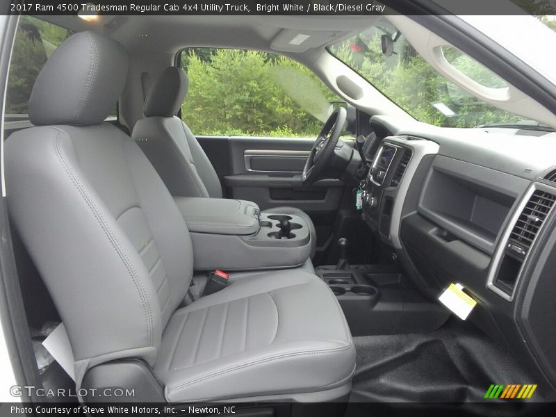 Bright White / Black/Diesel Gray 2017 Ram 4500 Tradesman Regular Cab 4x4 Utility Truck