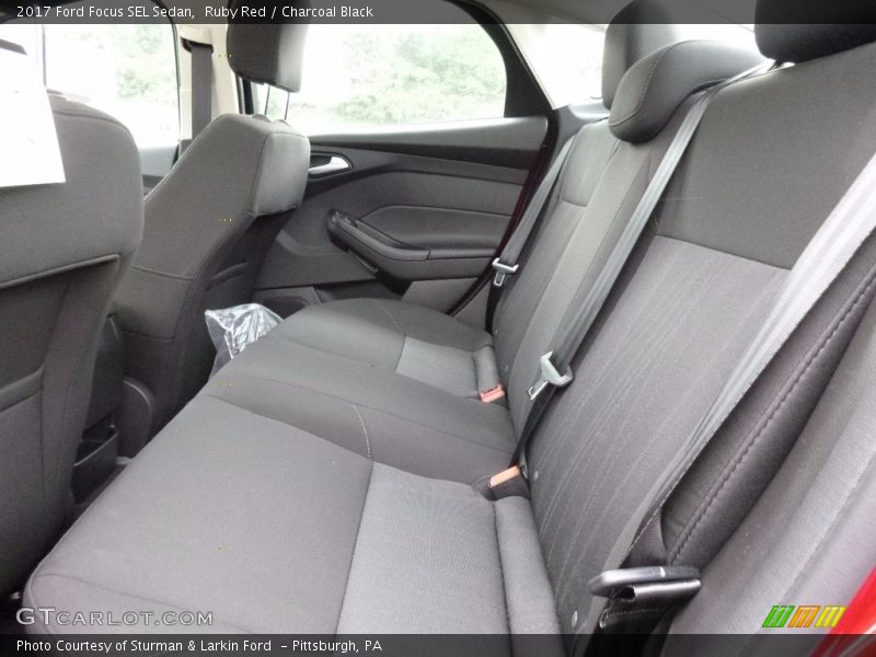 Ruby Red / Charcoal Black 2017 Ford Focus SEL Sedan