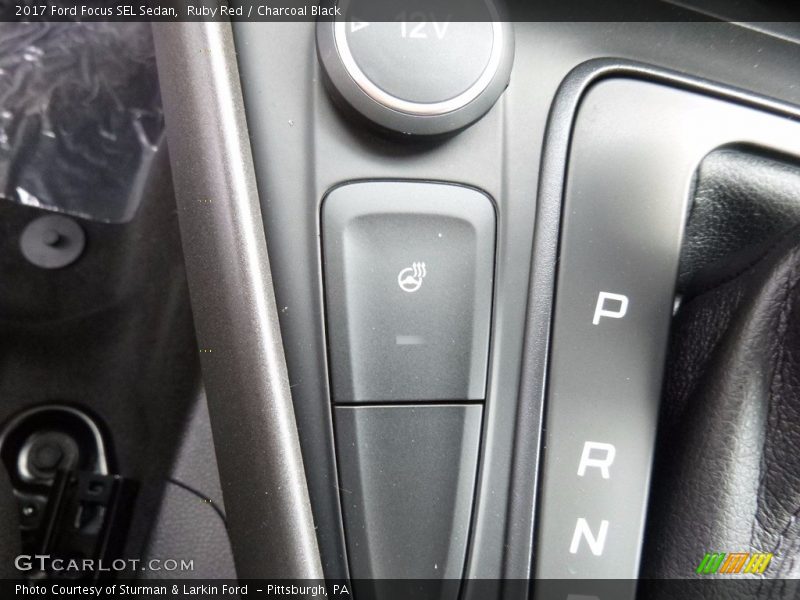 Ruby Red / Charcoal Black 2017 Ford Focus SEL Sedan