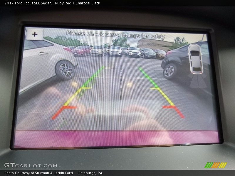 Ruby Red / Charcoal Black 2017 Ford Focus SEL Sedan
