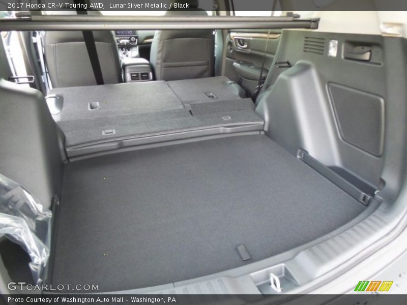 Lunar Silver Metallic / Black 2017 Honda CR-V Touring AWD