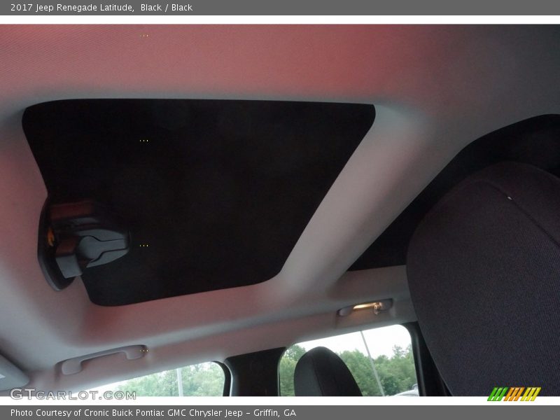 Black / Black 2017 Jeep Renegade Latitude