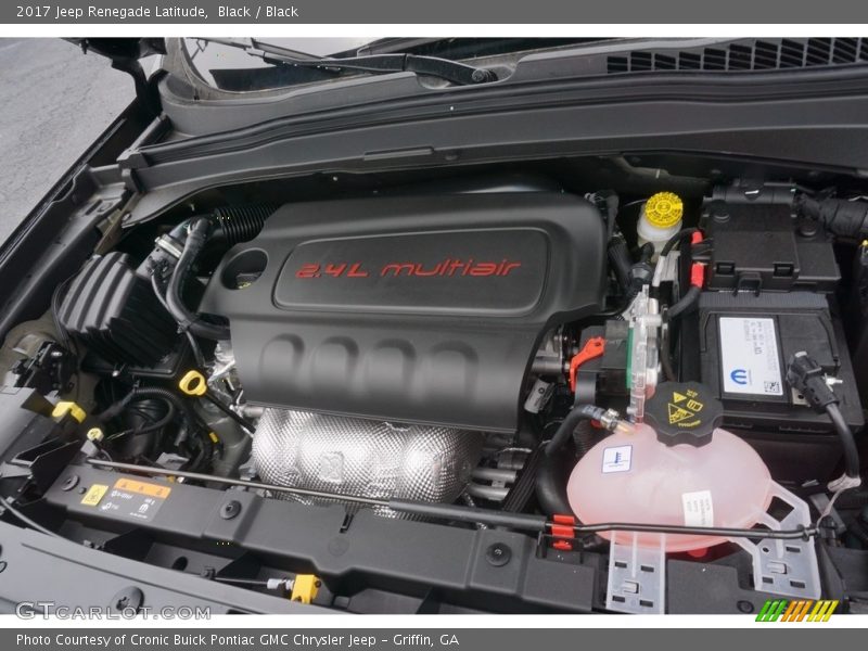 Black / Black 2017 Jeep Renegade Latitude