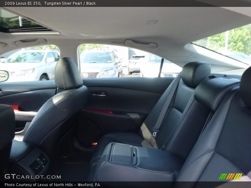 Tungsten Silver Pearl / Black 2009 Lexus ES 350