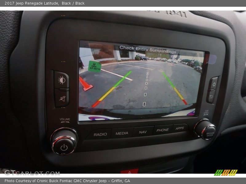 Black / Black 2017 Jeep Renegade Latitude