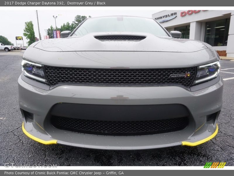 Destroyer Grey / Black 2017 Dodge Charger Daytona 392