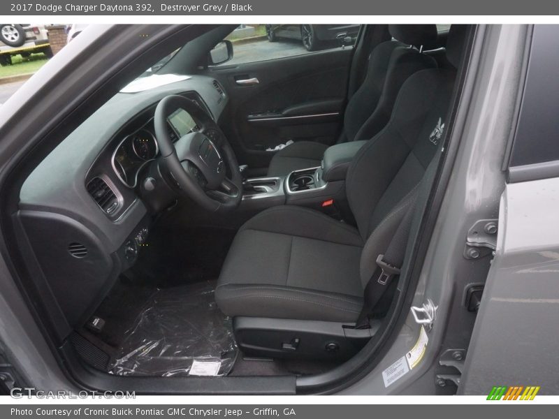 Destroyer Grey / Black 2017 Dodge Charger Daytona 392
