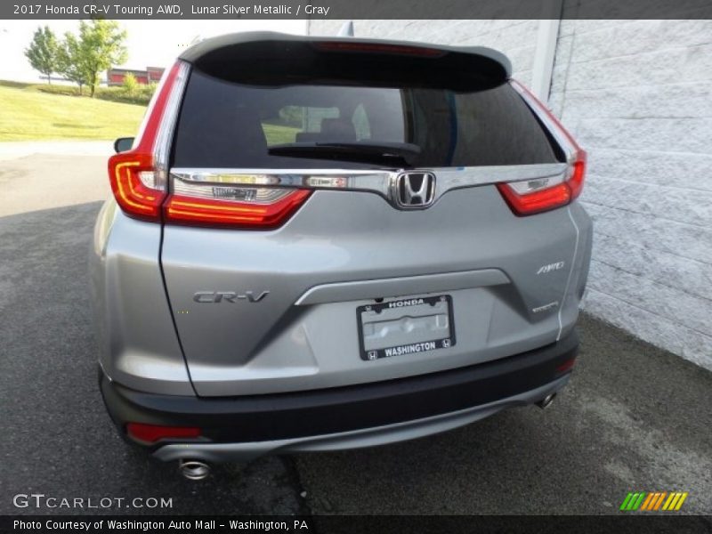 Lunar Silver Metallic / Gray 2017 Honda CR-V Touring AWD