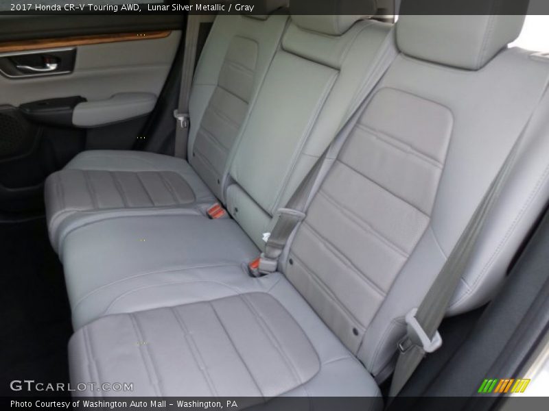 Lunar Silver Metallic / Gray 2017 Honda CR-V Touring AWD