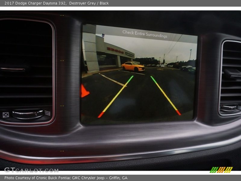 Destroyer Grey / Black 2017 Dodge Charger Daytona 392