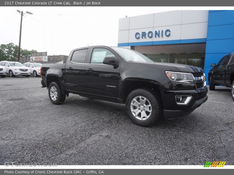 Black / Jet Black 2017 Chevrolet Colorado LT Crew Cab