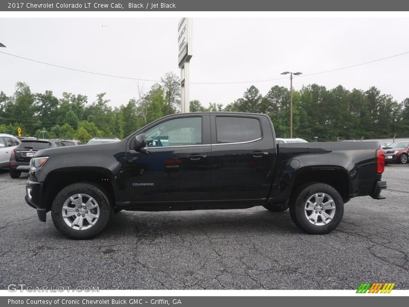 Black / Jet Black 2017 Chevrolet Colorado LT Crew Cab