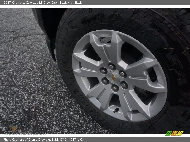 Black / Jet Black 2017 Chevrolet Colorado LT Crew Cab