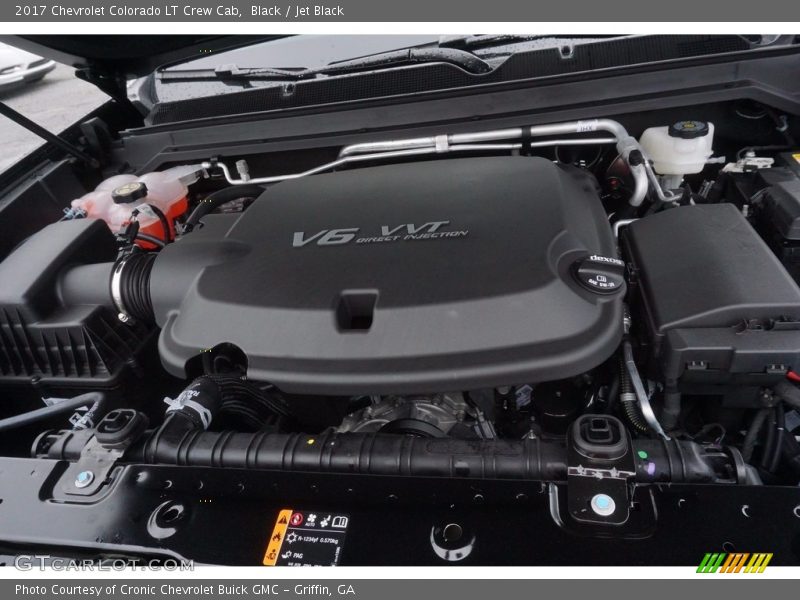 Black / Jet Black 2017 Chevrolet Colorado LT Crew Cab