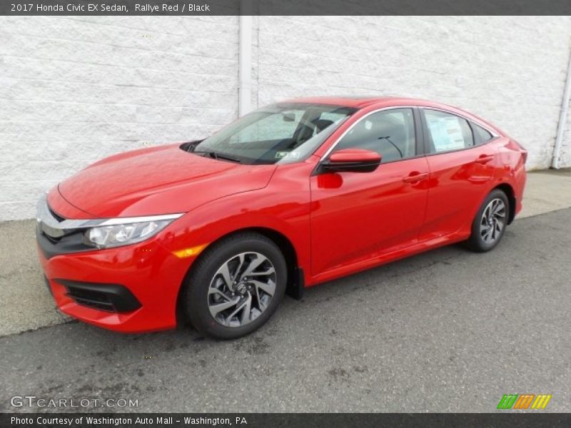 Front 3/4 View of 2017 Civic EX Sedan