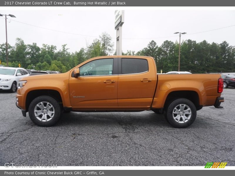  2017 Colorado LT Crew Cab Burning Hot Metallic