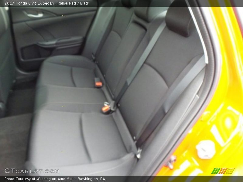 Rallye Red / Black 2017 Honda Civic EX Sedan