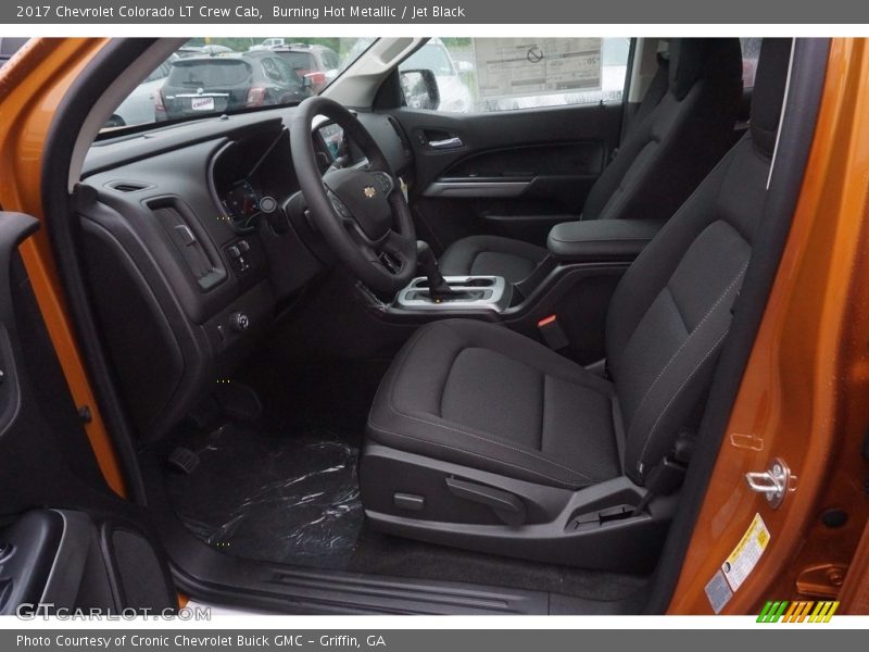 Burning Hot Metallic / Jet Black 2017 Chevrolet Colorado LT Crew Cab