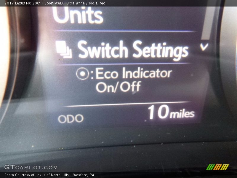 Ultra White / Rioja Red 2017 Lexus NX 200t F Sport AWD