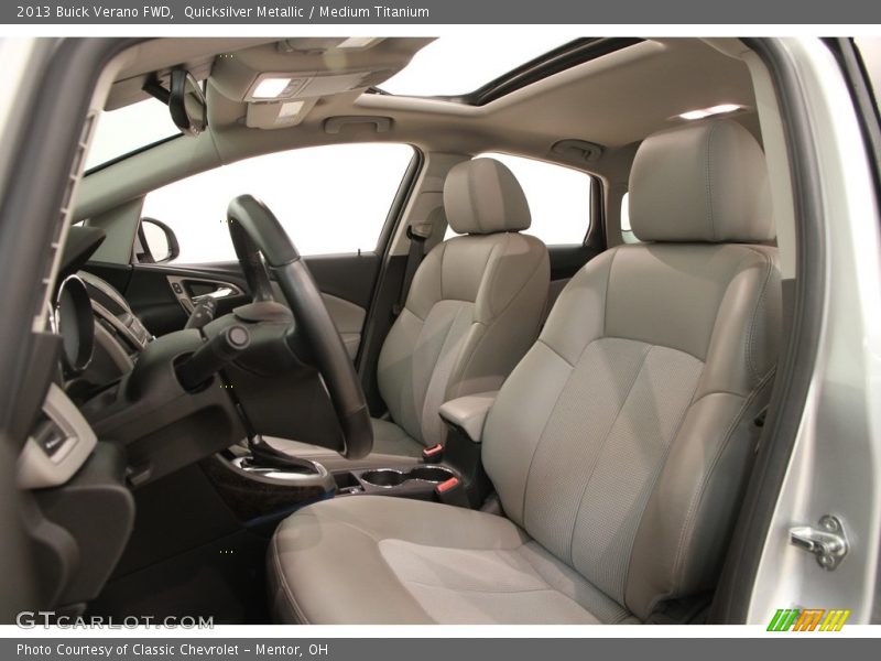 Quicksilver Metallic / Medium Titanium 2013 Buick Verano FWD