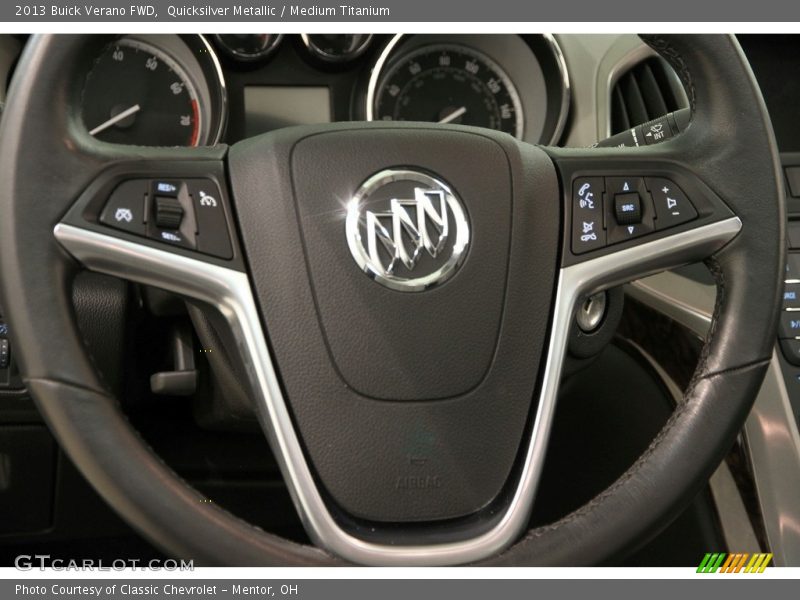 Quicksilver Metallic / Medium Titanium 2013 Buick Verano FWD