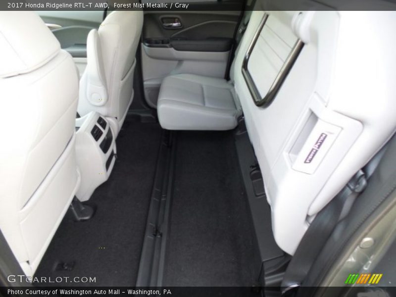 Forest Mist Metallic / Gray 2017 Honda Ridgeline RTL-T AWD