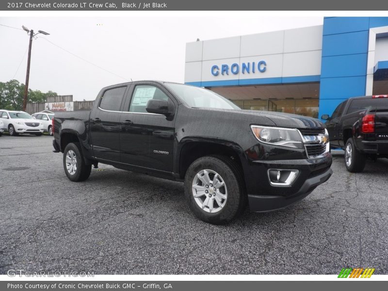 Black / Jet Black 2017 Chevrolet Colorado LT Crew Cab