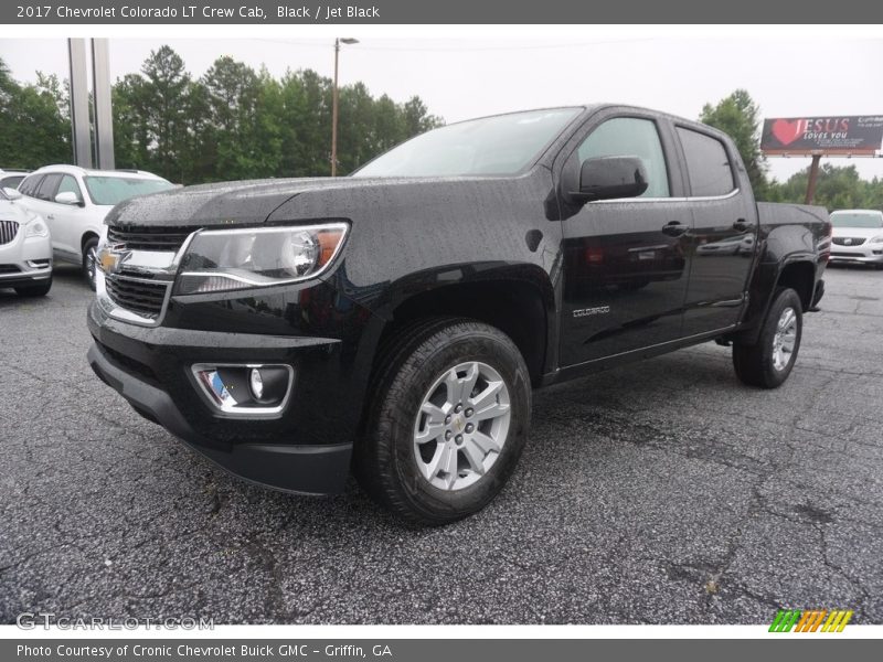 Black / Jet Black 2017 Chevrolet Colorado LT Crew Cab